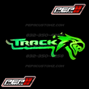 TRACKHAWK STYLE LED Emblem RGB and Flow patterns *PRESALE