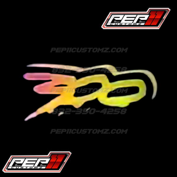 300 SPLATTER STYLE LED Emblem RGB and Flow patterns *PRESALE - Image 2