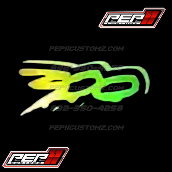 300 SPLATTER STYLE LED Emblem RGB and Flow patterns *PRESALE - Image 3