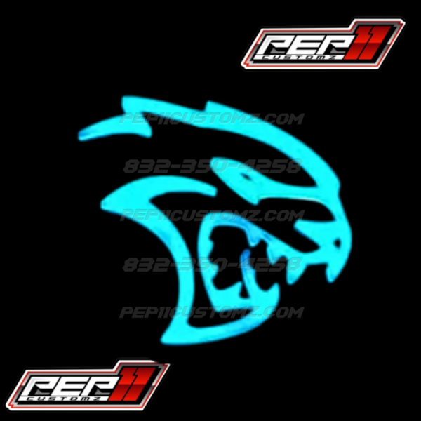 HELLCAT STYLE LED FENDER Emblem RGB and Flow patterns *PRESALE - Image 2