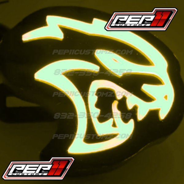 HELLCAT STYLE LED FENDER Emblem RGB and Flow patterns *PRESALE - Image 3