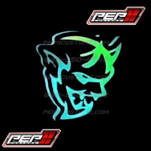 DEMON LED Emblem RGB and Flow patterns