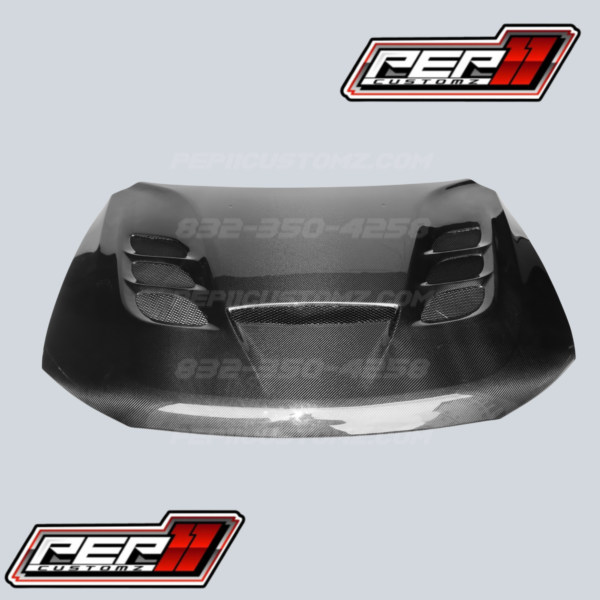 **PRESALE** Durango Carbon Fiber Viper / Terminator Style Hood 15+ *WE DO NOT OFFER SHIPPING FOR HOODS OR BUMPERS*