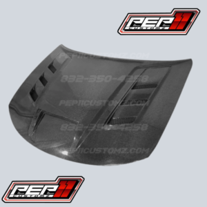 **PRESALE** Charger Carbon Fiber Viper /Terminator Hood 15+ *WE DO NOT OFFER SHIPPING FOR HOODS OR BUMPERS*