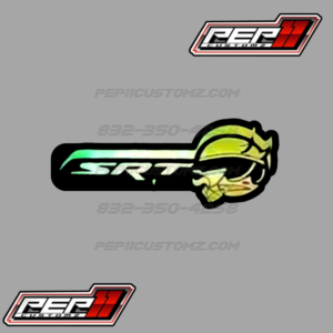 SRT GHOUL LED Emblem RGB and Flow patterns *PRESALE