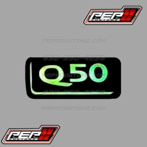 Q50 LED Emblem RGB and Flow patterns *PRESALE