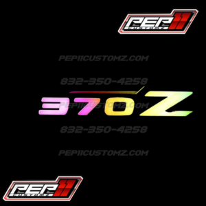 370Z STYLE LED Emblem RGB and Flow patterns *PRESALE