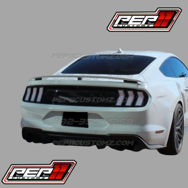 2015-2023 Mustang RGB S650 STYLE LED CLEAR Tail Lights with Animation - Image 2