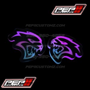 HELLCAT STYLE LED FENDER Emblem RGB and Flow patterns