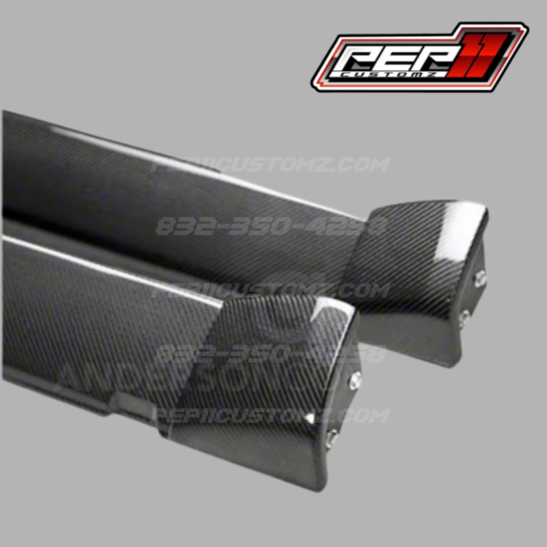 Challenger *REAL CARBON FIBER Anderson Composites Type-OE Widebody Rocker Panels 2018-2023 - Image 2