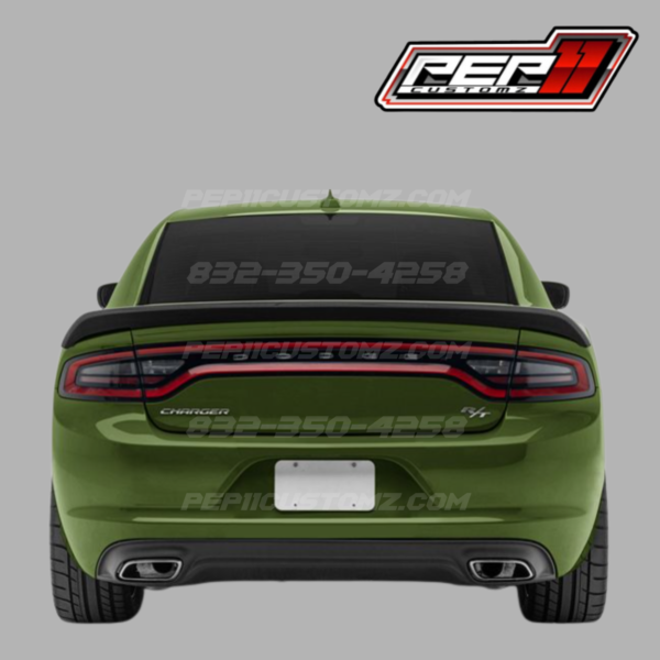 Charger *REAL CARBON FIBER Anderson Composites Type-OE SRT Performance Style Rear Spoiler 2015-2023 - Image 2