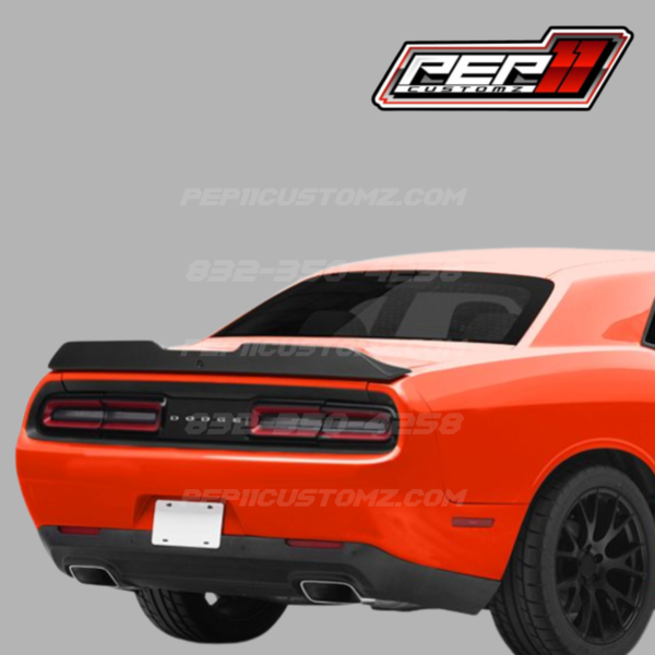 Challenger *REAL CARBON FIBER Anderson Composites Type-SA Rear Spoiler 2015-2023 - Image 2