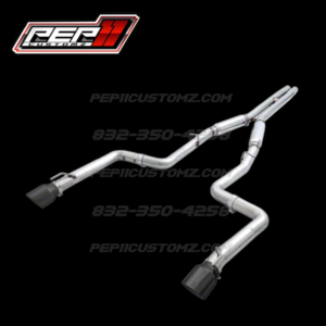 CHARGER 2017-23 5.7 HEMI AWE Track Edition Cat-Back Exhaust with Diamond Black Tips