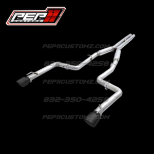 CHARGER 15-23 6.2L HEMI Charger AWE Track Edition Cat-Back Exhaust with Diamond Black Tips