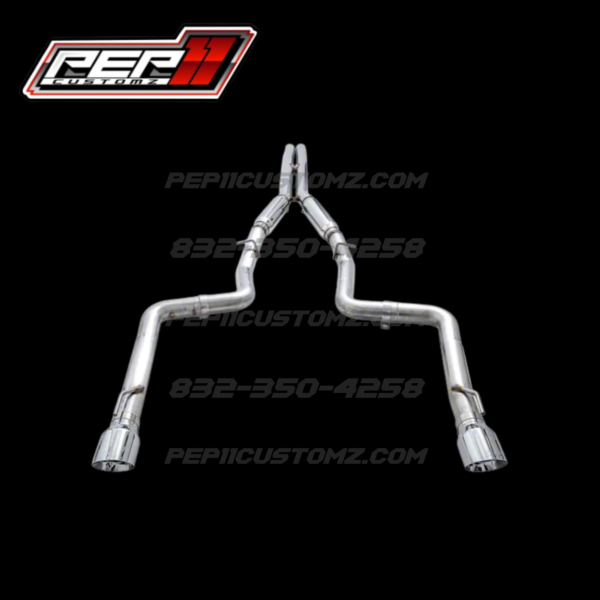 CHARGER 15-23 6.2L HEMI AWE Track Edition Cat-Back Exhaust with Chrome Silver Tips