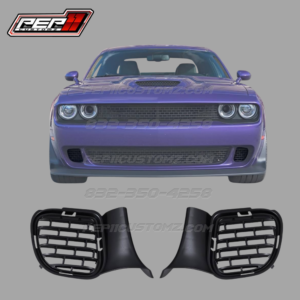 Lower Grille Replacements for Challenger Front Bumper 2015-2023