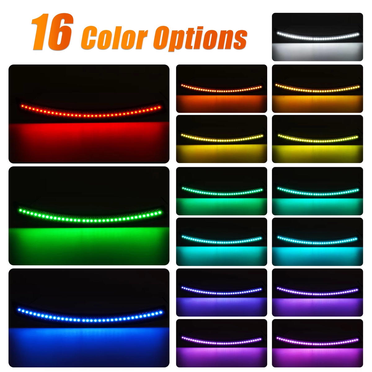 Smoked LED White & RGB Side marker / Reflectors - Challenger 2008-2014 AND Charger 2011-2014 *SOLID COLOR CHANGE. *DOES NOT FLOW**